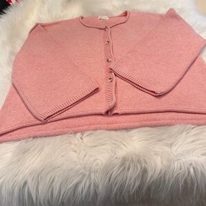 Böhme 100% Pink Cotton Sweater